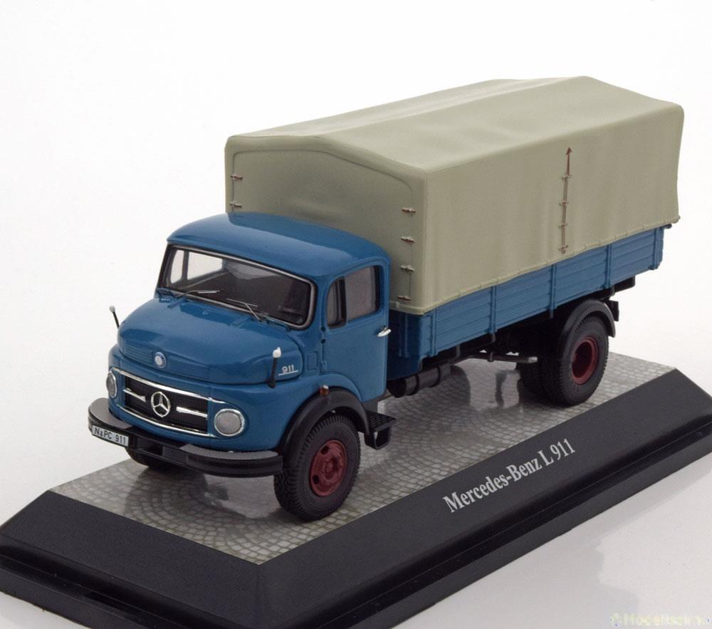 MERCEDES L 911 CANVAS TOP BLUE