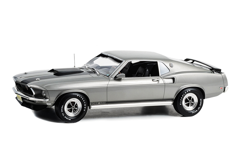 FORD MUSTANG BOSS 429 JOHN WICK 1969 GREY METALLIC/ BLACK