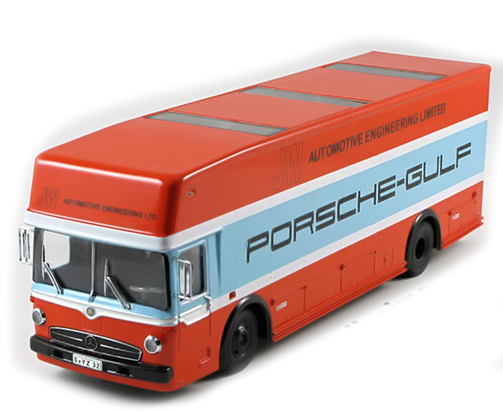 MERCEDES RENNTRANSPORTER GULF-PORSCHE