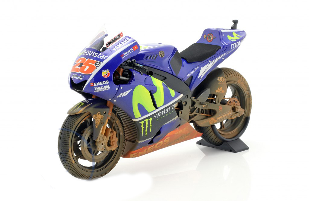 YAMAHA YZR-M1 DIRTY VERSION #25 MOTOGP MALAYSIA 2017 M. VINALES