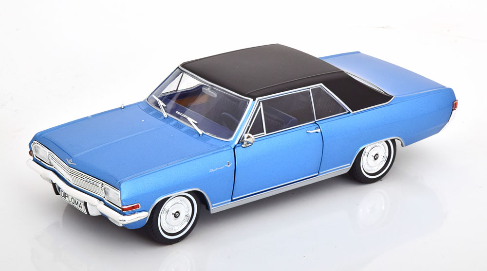 OPEL DIPLOMAT V8 COUPE BLUEMETALLIC FLATBLACK