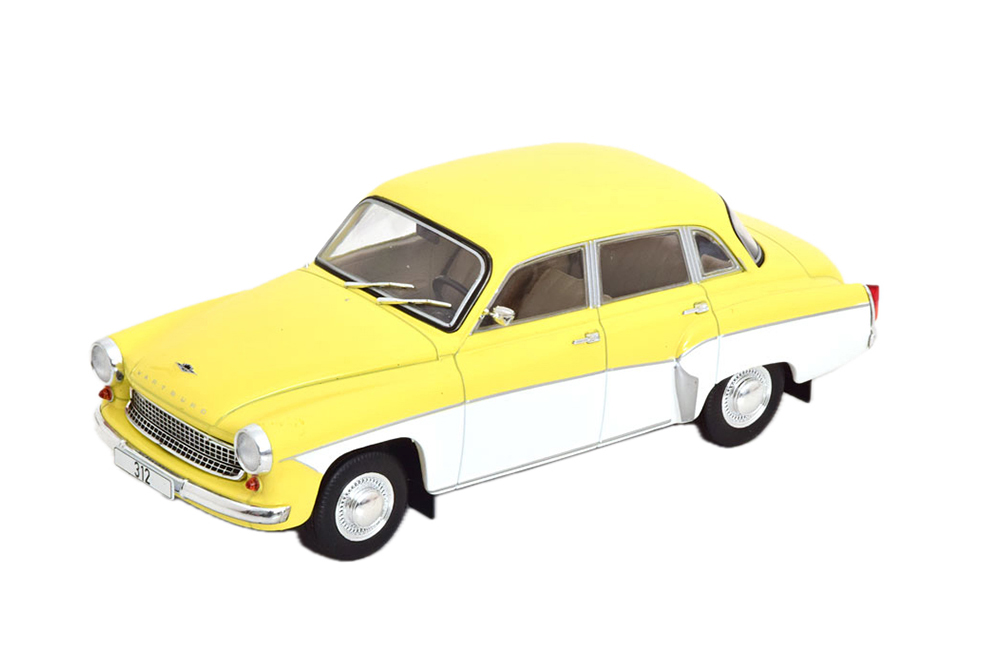 WARTBURG 312 LIGHTYELLOW WHITE