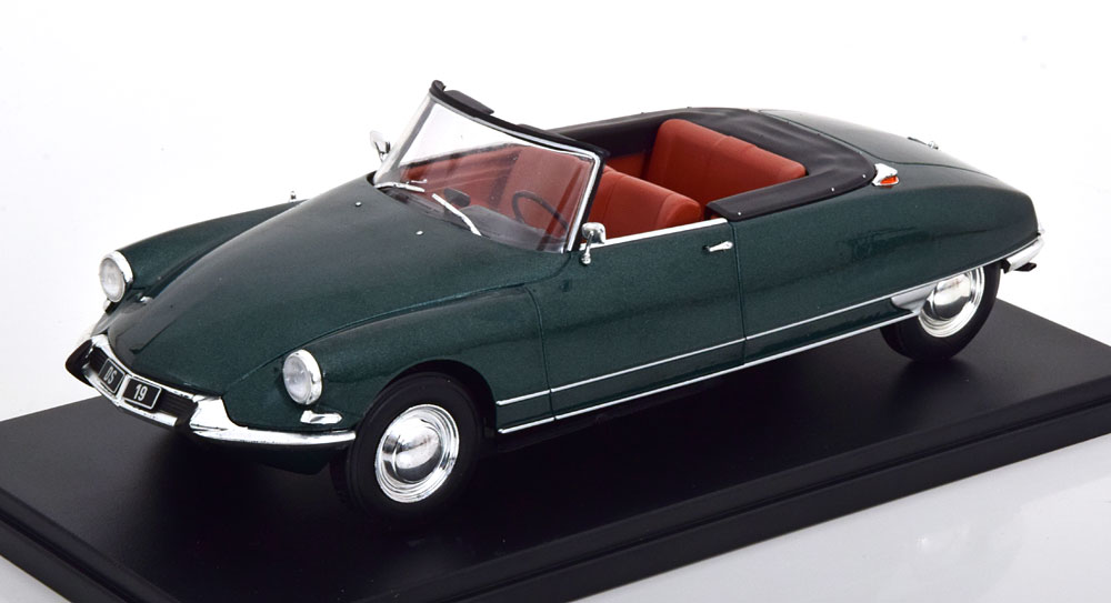 CITROEN DS19 CONVERTIBLE DARKGREEN-METALLIC