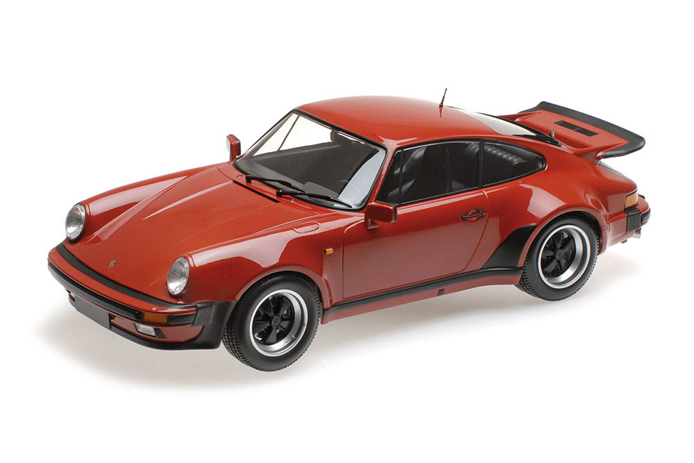 PORSCHE 911 (930) TURBO 1977 REDBROWN