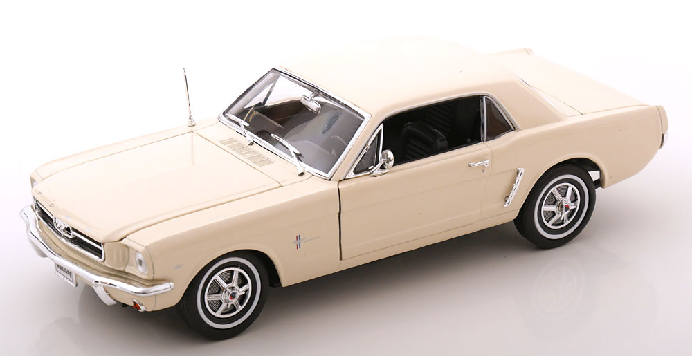 FORD MUSTANG COUPE 1964 1/2 WHITE