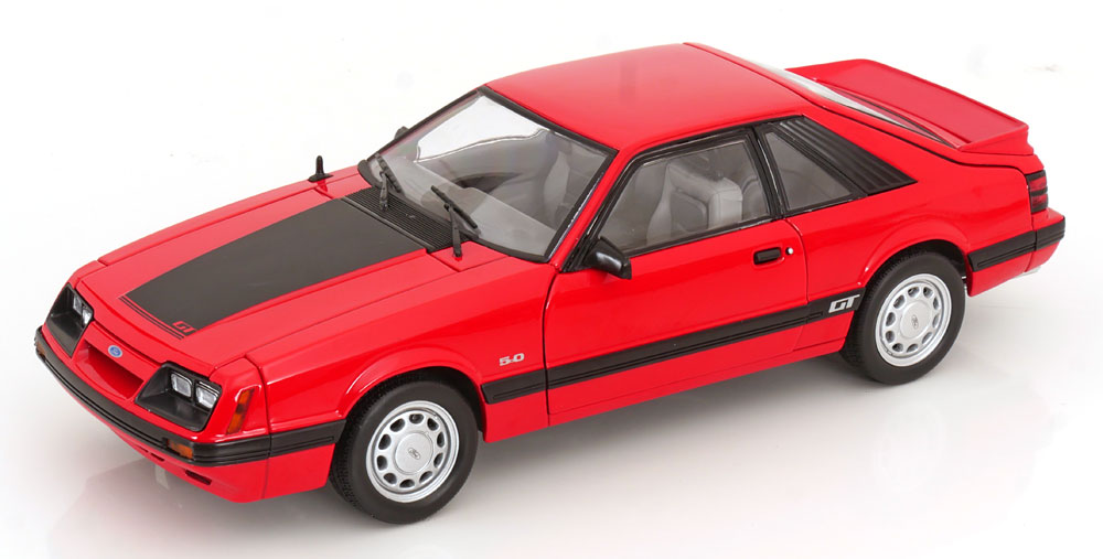 FORD MUSTANG GT 5.0 1986 RED