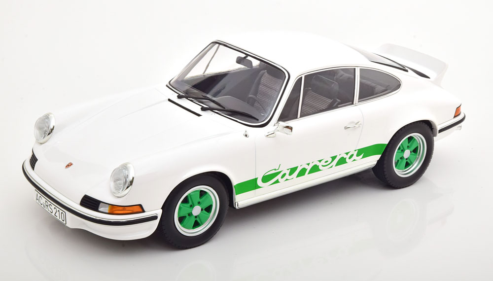 PORSCHE 911 RS 2.7 1973 WHITE GREEN