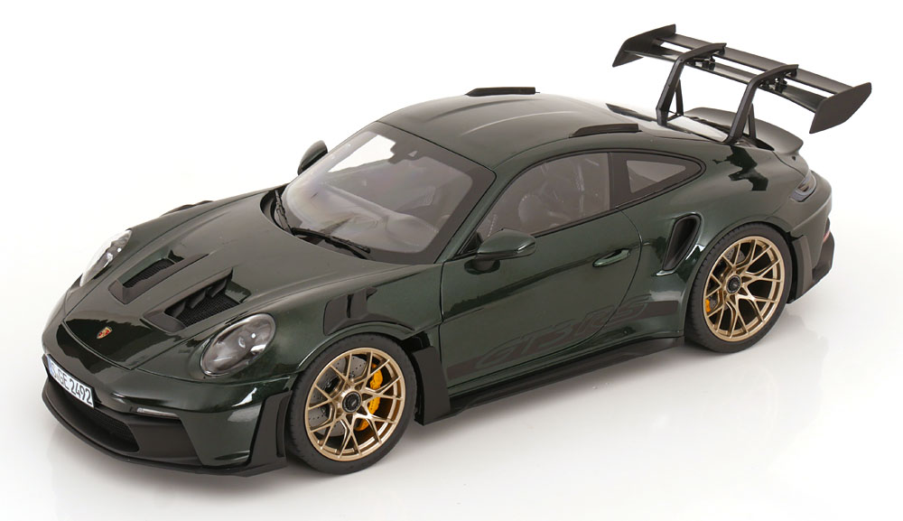 PORSCHE 911 (992) GT3 RS 2022 DARK GREEN METALLIC