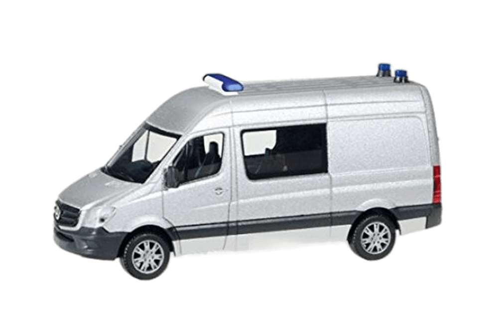 MERCEDES-BENZ SPRINTER КОМБИ СЕРЕБРИСТЫЙ (ДЛИНА МОДЕЛИ 3-5 СМ)