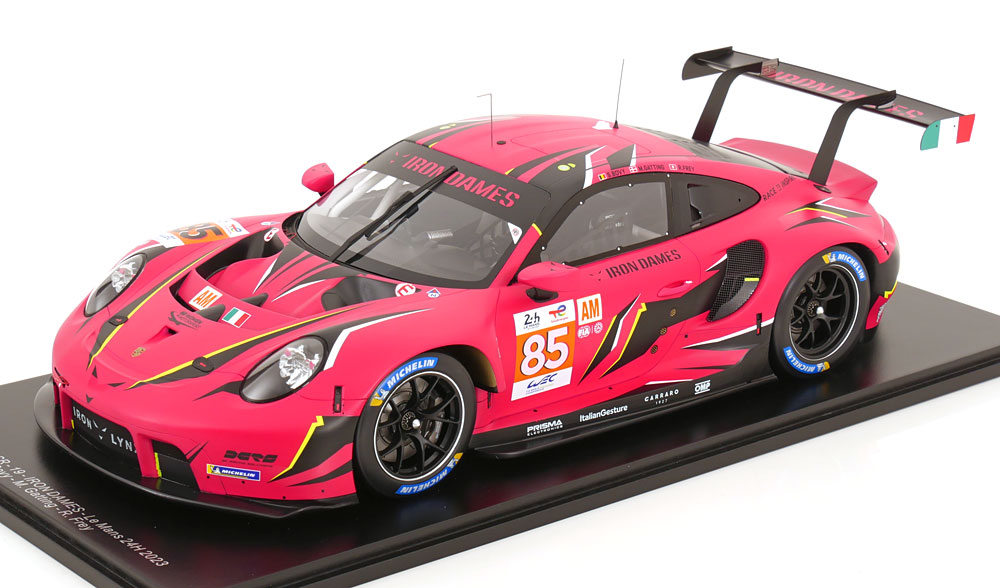 PORSCHE 911 RSR-19 NO 85 24H LE MANS 2023 IRON DAMES