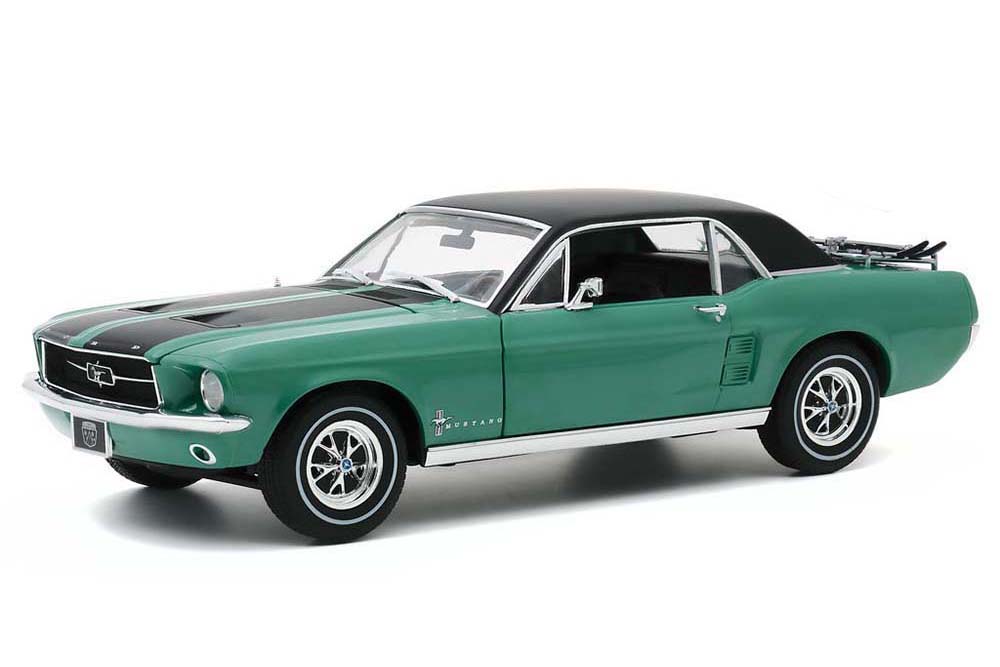 FORD MUSTANG COUPE "SKI COUNTRY SPECIAL" 1967 LOVELAND GREEN