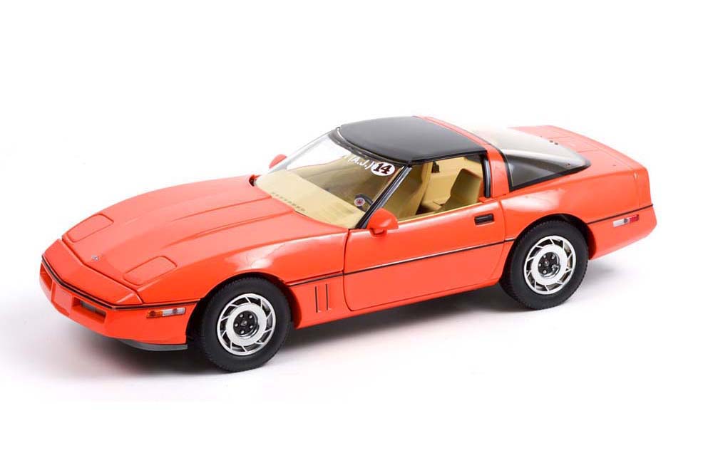 CHEVROLET CORVETTE C4 JIM GILMORE & AJ FOYT 1984 HUGGER ORANGE