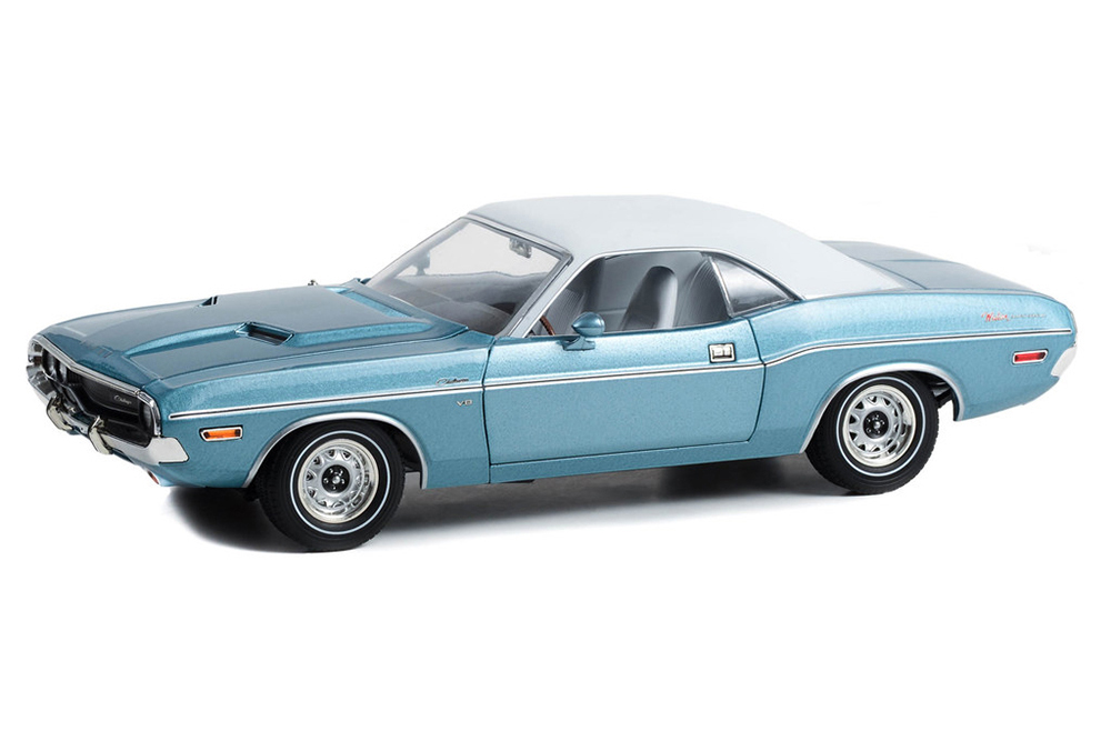 DODGE CHALLENGER "WESTERN SPORT SPECIAL" 1970 BLUE METALLIC/WHITE