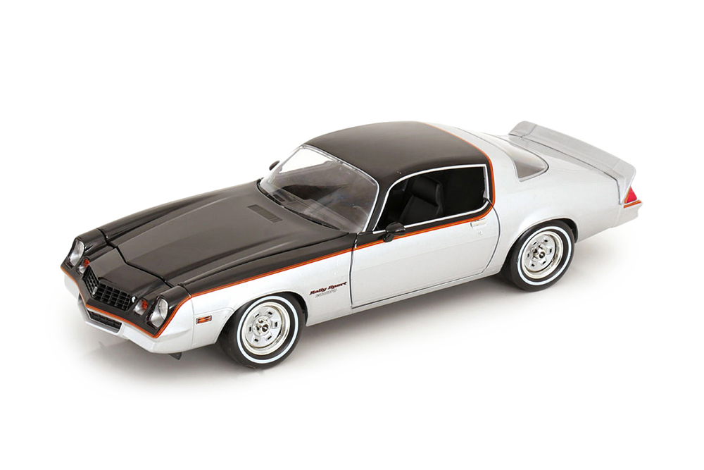 CHEVROLET CAMARO RALLY SPORT 1979 SILVER BLACK