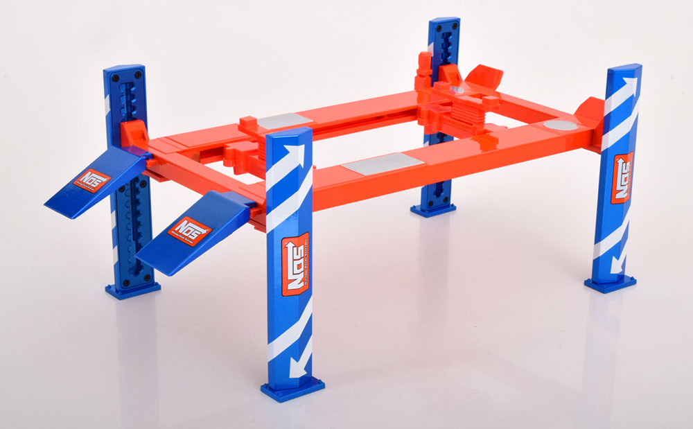 GARAGE NOS HEBEBÜHNE ORANGE BLUE / ПОДЪЁМНИК ДЛЯ АВТОСЕРВИСА