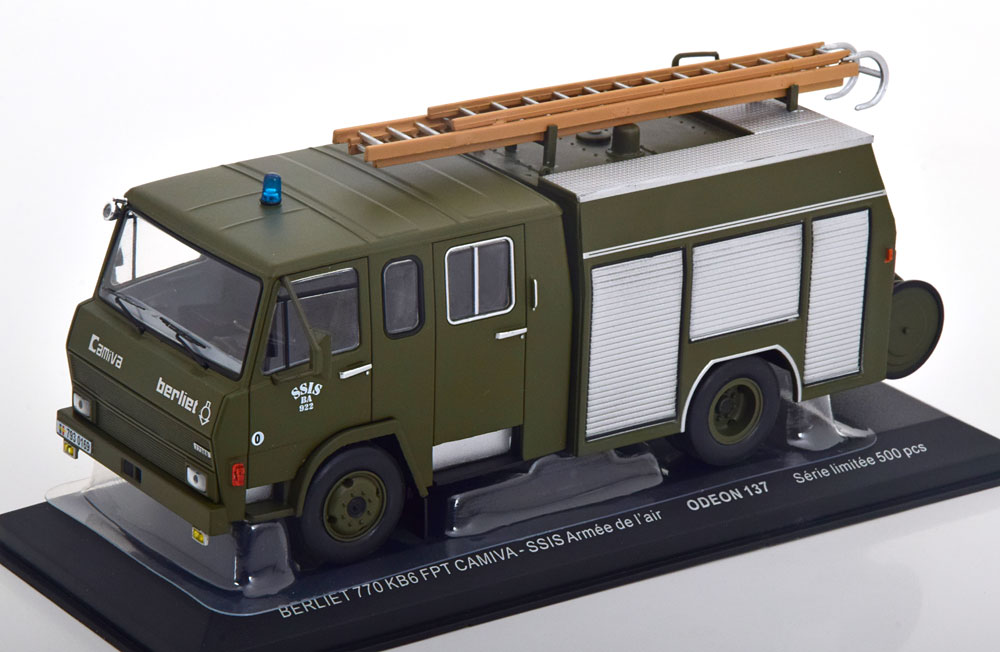 BERLIET 770 KB6 FPT CAMIVA- SSIS ARMEE MATT-OLIV