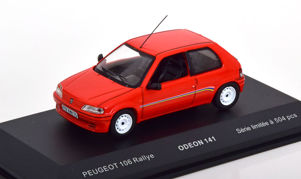 PEUGEOT 106 RALLY RED