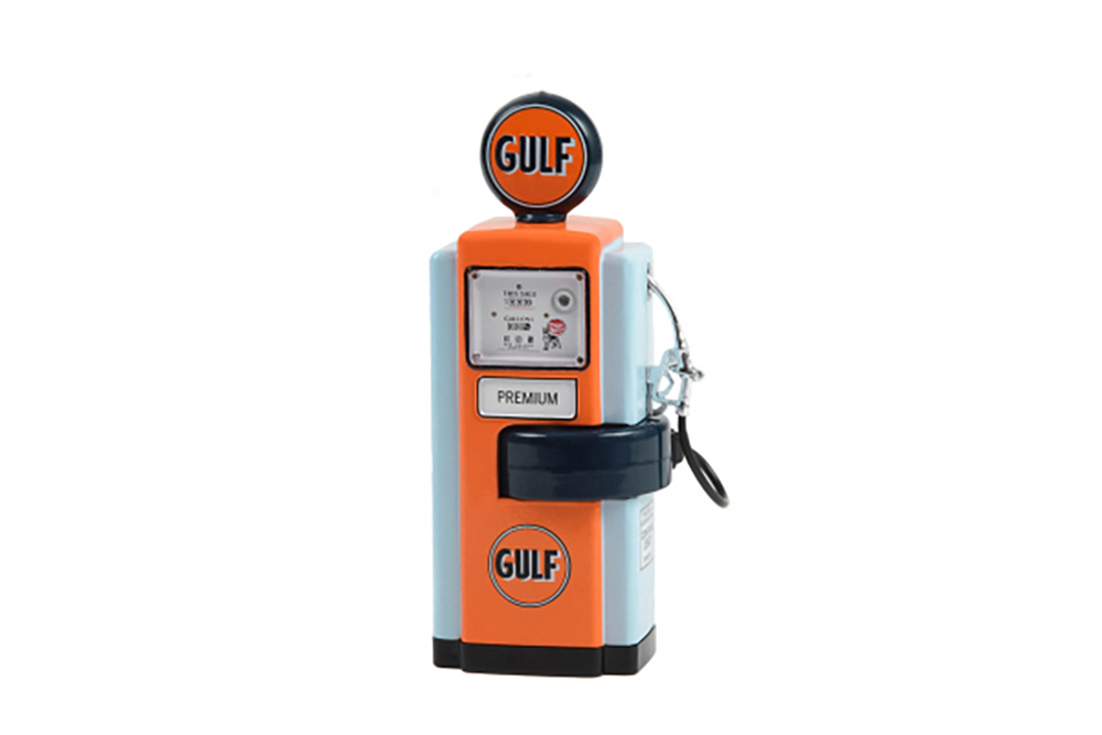 НАБОР БЕНЗОКОЛОНКА WAYNE 100-A GAS PUMP "GULF OIL" 1948