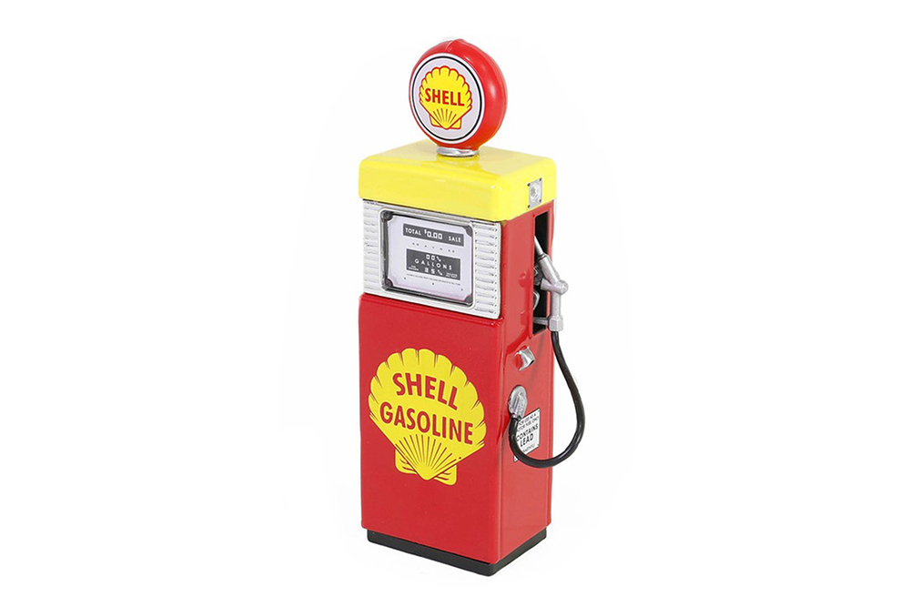 НАБОР БЕНЗОКОЛОНКА WAYNE 505 GAS PUMP "SHELL" 1951