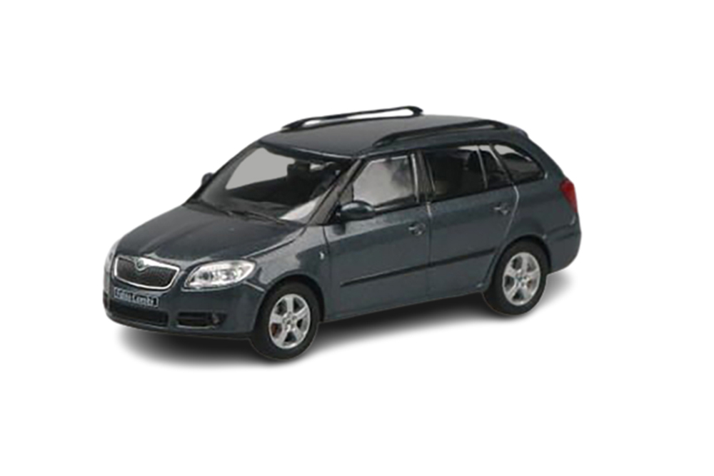 SKODA FABIA II COMBI 2007 SATIN GRAY METALLIC / SKODA FABIA II COMBI 2007 АТЛАС СЕРЫЙ МЕТАЛЛИК