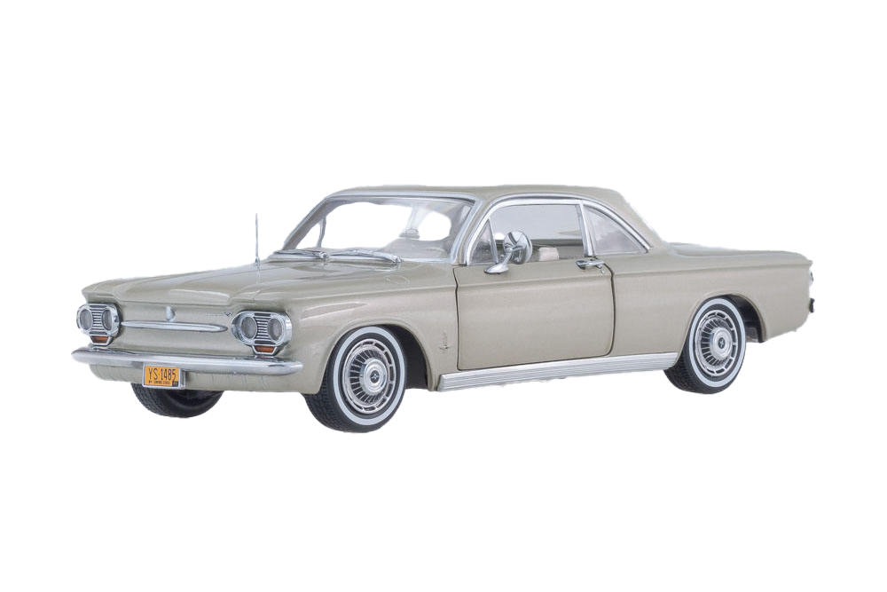 CHEVROLET CORVAIR COUPE 1963 LIGHT GREEN METALLIC