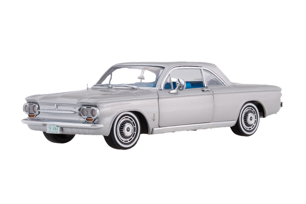 CHEVROLET CORVAIR COUPE 1963 SILVER