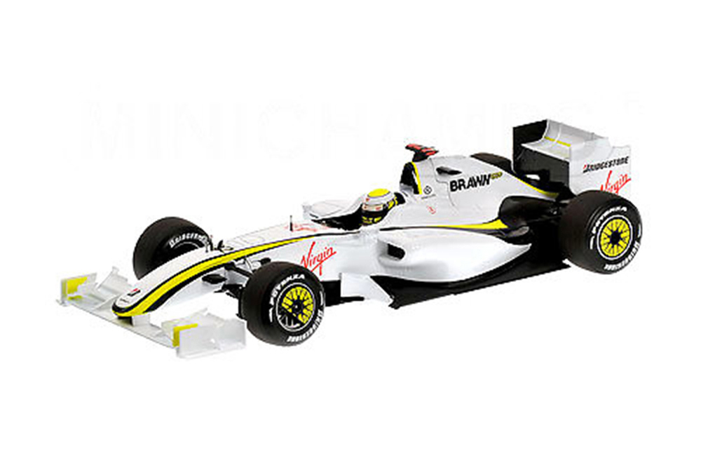 BRAWN GP BGP 001 2009 J.BUTTON WORLD CHAMPION #22 / BRAWN GP BGP 001 2009 ДЖЕЙ БАТТОН ЧЕМПИОН МИРА #22
