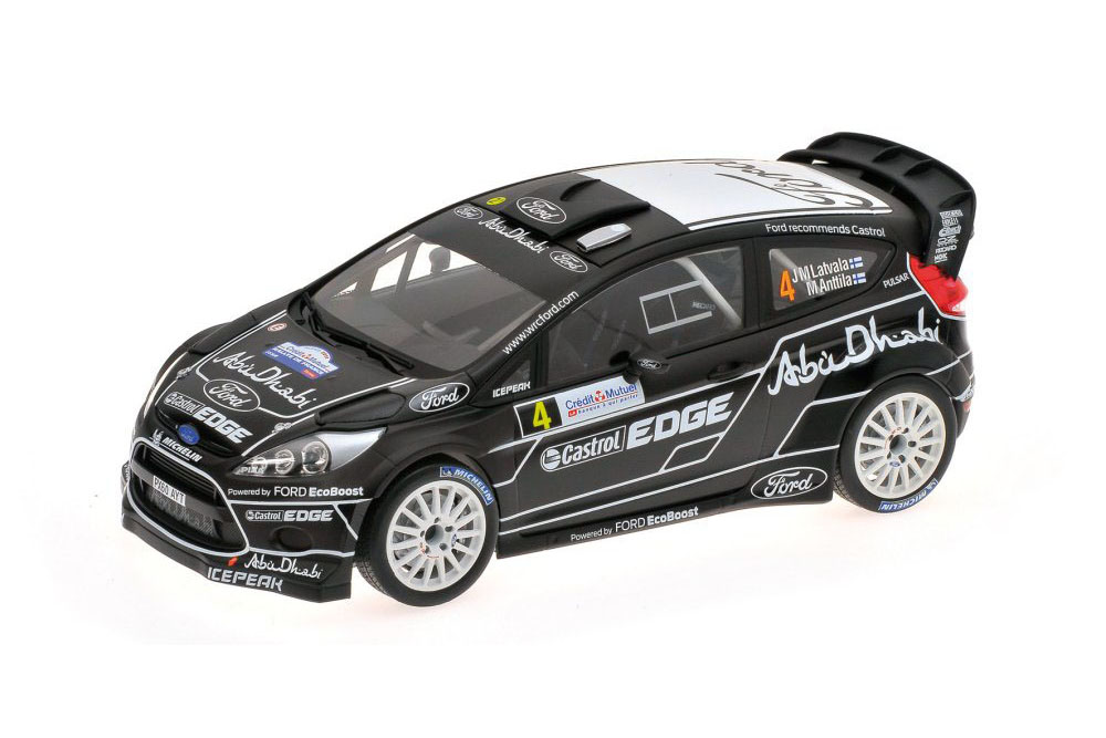 FORD FIESTA RS WRC FORD ABU DHABI LATVALA/ANTTILA RALLY DE FRANCE ALSACE 2011