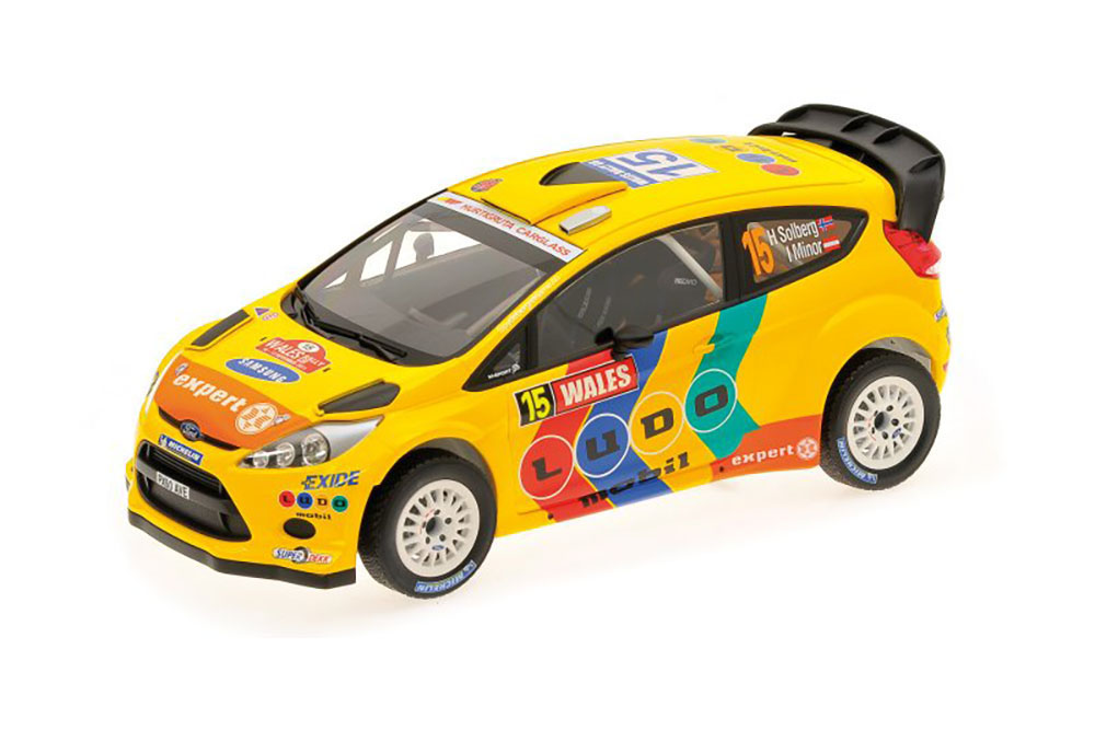 FORD FIESTA RS WRC STOBART SOLBERG/MINOR WALES RALLY GB 2011