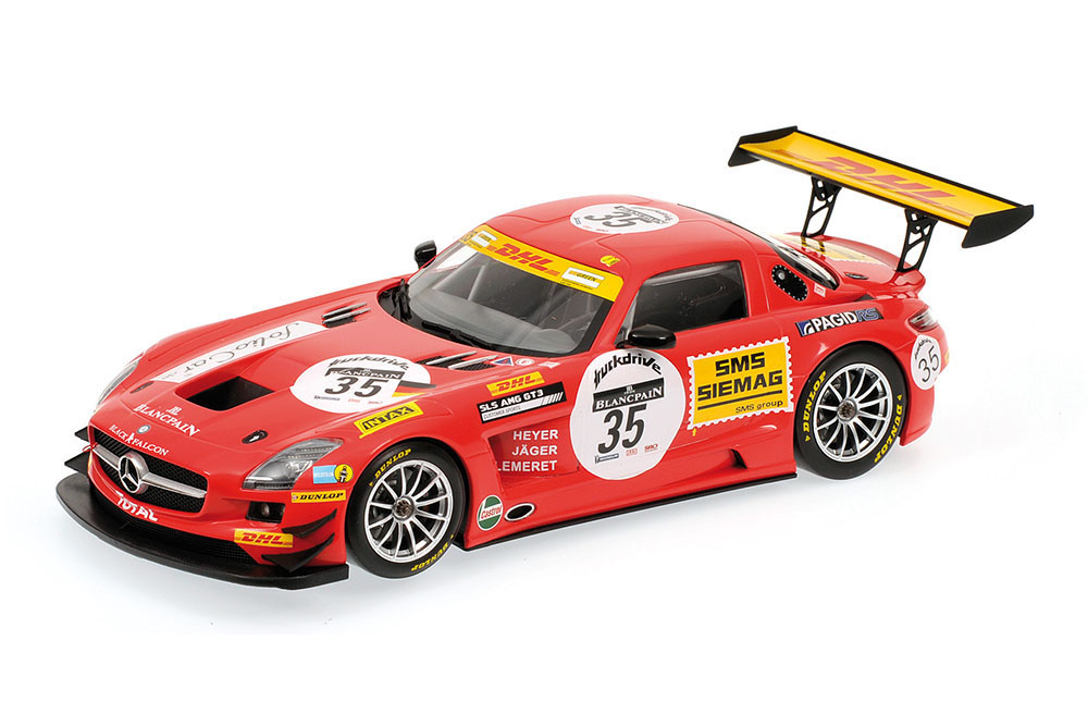 MERCEDES C197 SLS AMG GT3 2011 RED