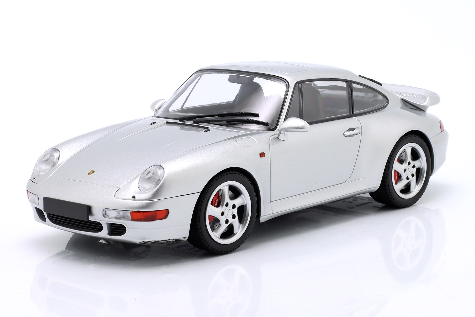 PORSCHE 911 (993) TURBO YEAR 1995 SILVER / ПОРШЕ 911 993 ТУРБО СЕРЕБРИСТЫЙ
