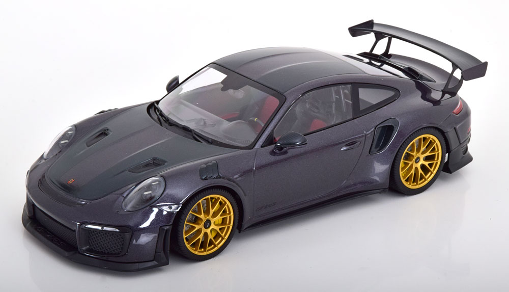 PORSCHE 911 (991/2) GT2 RS WEISSACH PACKAGE 2018 PURPLE-METALLIC