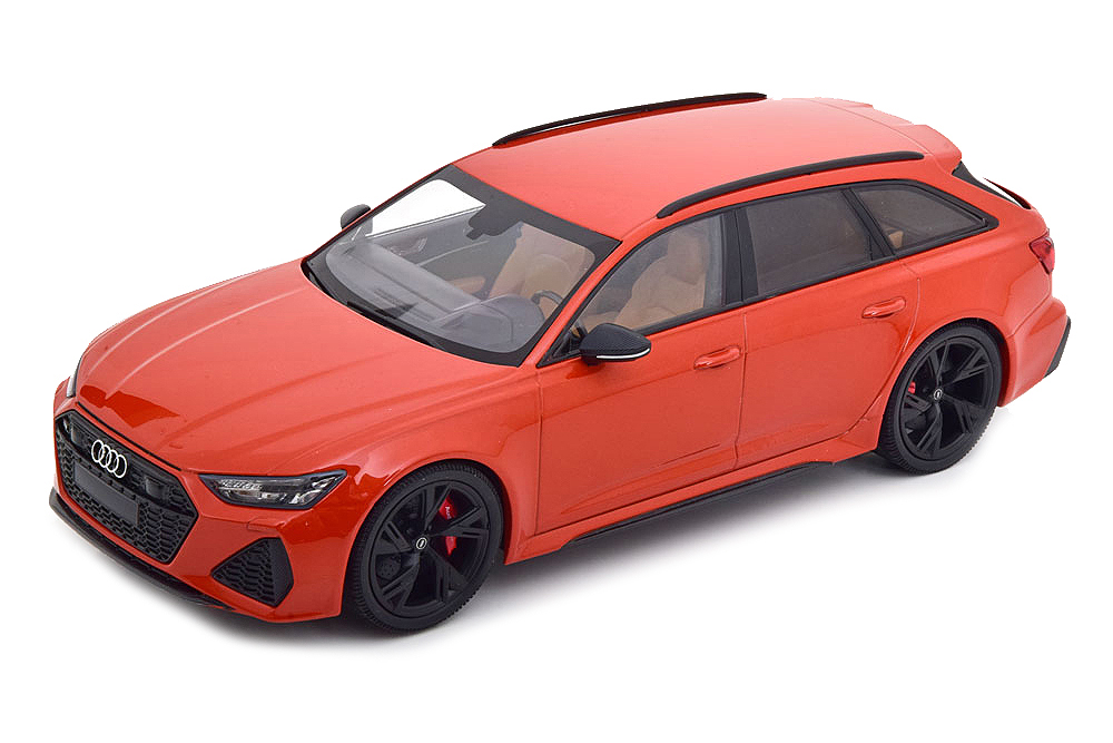 AUDI RS 6 AVANT 2019 ОРАНЖЕВЫЙ МЕТАЛЛИК
