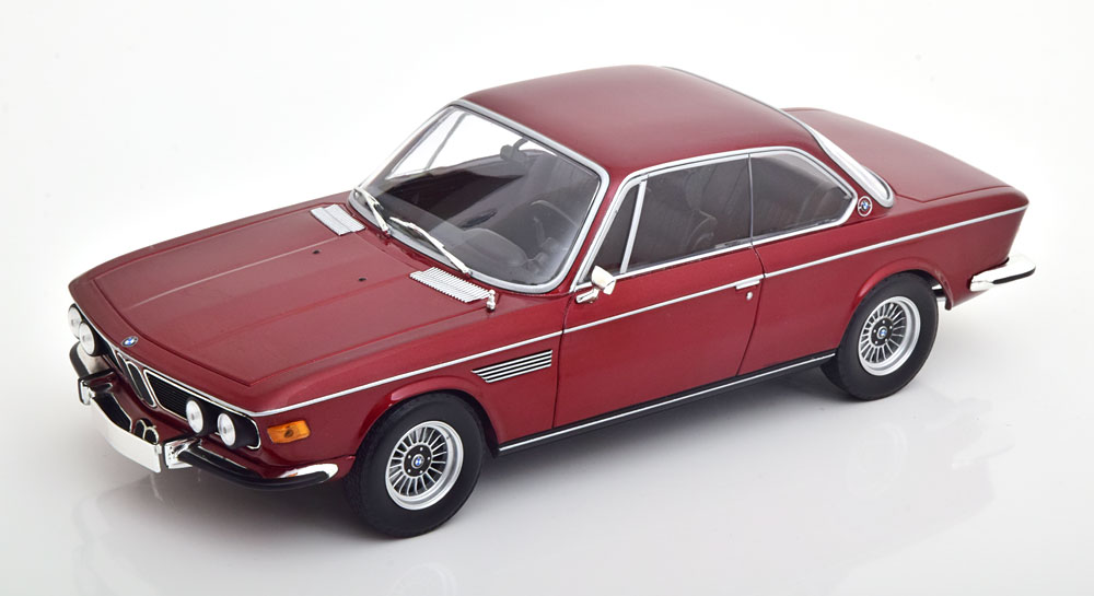 BMW 3.0 CSI E9 1971 DARK RED-METALLIC