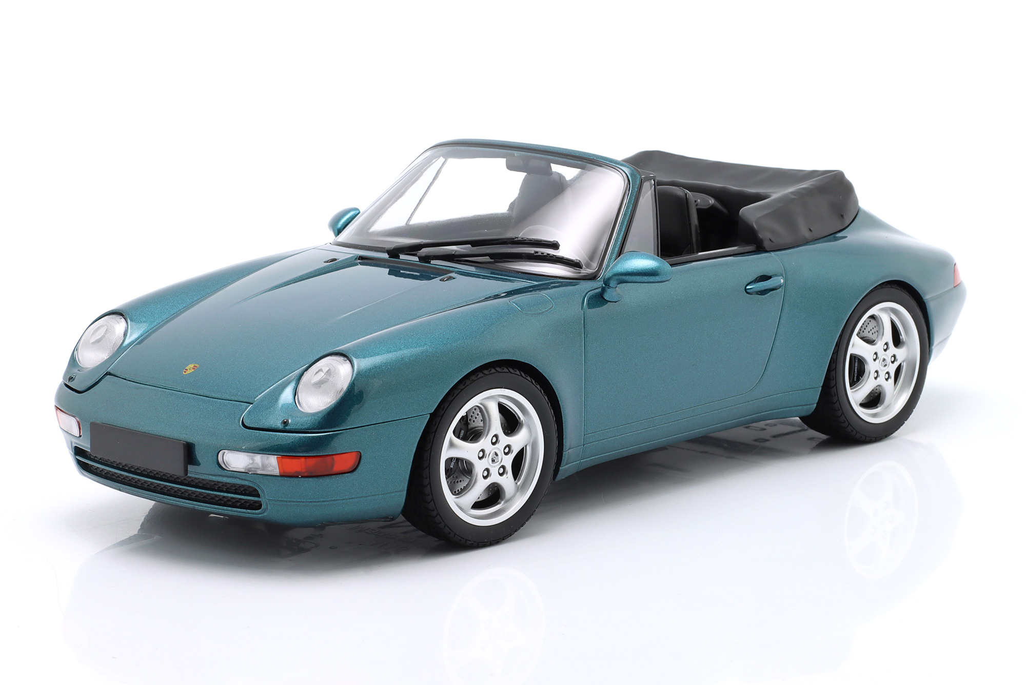 PORSCHE 911 (993) CONVERTIBLE YEAR 1994 GREEN METALLIC / ПОРШЕ 911 993 КАБРИОЛЕТ ЗЕЛЕНЫЙ МЕТАЛЛИК