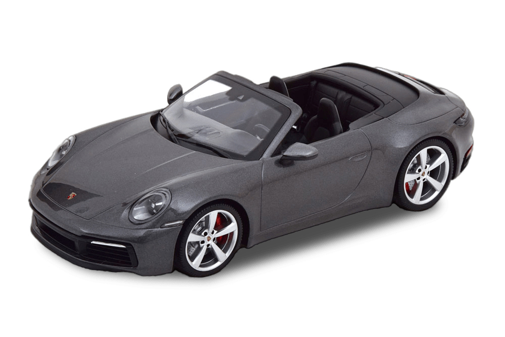 PORSCHE 911 (992) CARRERA 4S CABRIOLET 2019 AGATE GREY METALLIC / ПОРШЕ 911 КАРРЕРА СЕРЫЙ