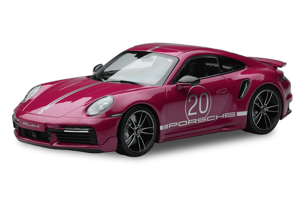 PORSCHE 911 (992) TURBO S SPORT DESIGN PAKET CONSTRUCTION YEAR 2021 RED / ПОРШЕ 911 ТУРБО С СПОРТ КРАСНЫЙ