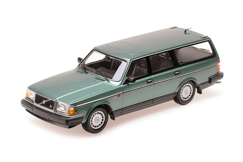 VOLVO 240 GL BREAK 1986 METALLIC GREEN