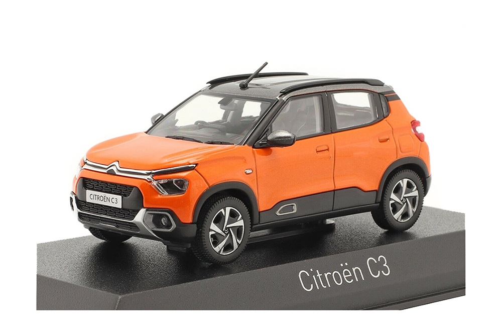 CITROEN C3 (INDIA) 2021 ORANGE/GREY ROOFF / СИТРОЕН Ц3