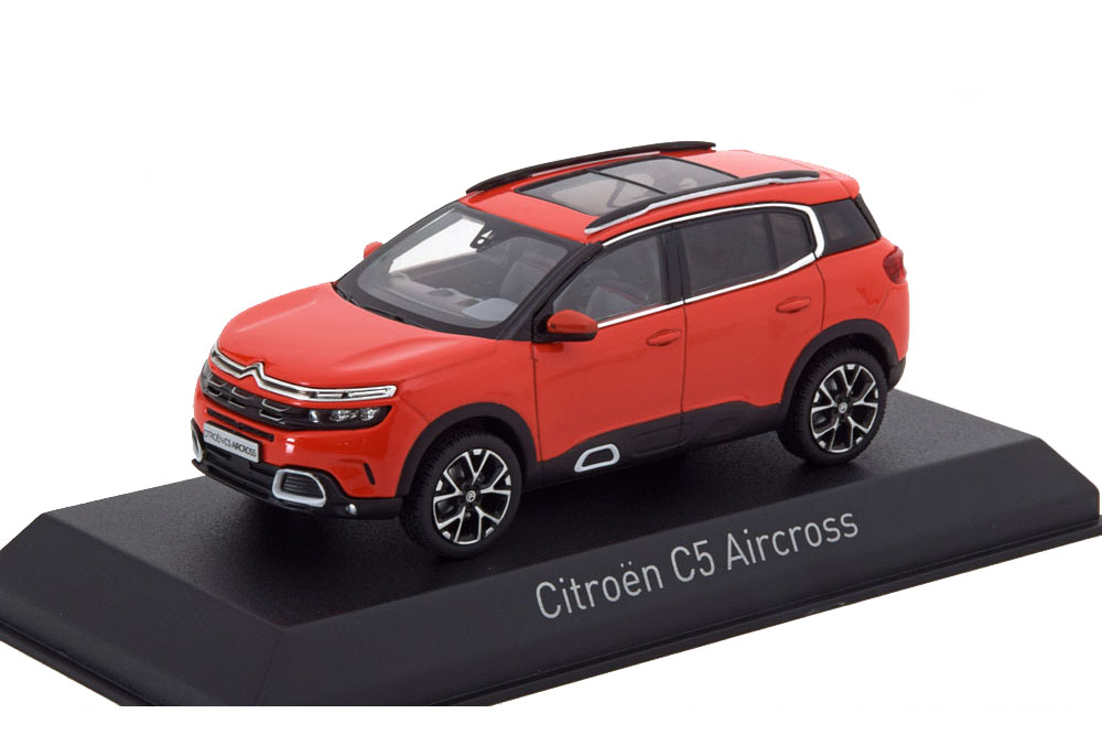 CITROEN C5 AIRCROSS (CROSSOVER) 2018 VOLCANO RED & SILVER DECO