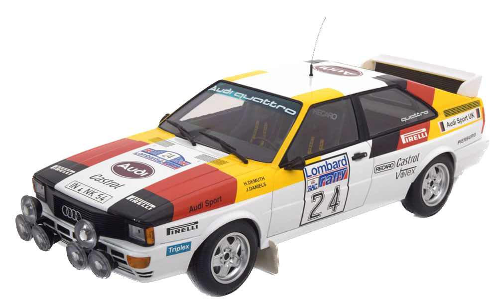 AUDI QUATTRO NO 24 LOMBARD RAC RALLY 1982