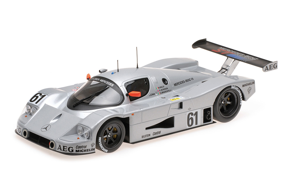 SAUBER MERCEDES C9 BALDI/ACHESON/BRANCATELLI 2ND PLACE 24H LE MANS 1989