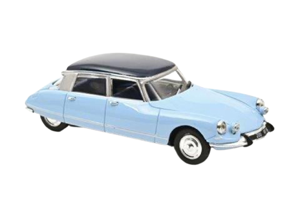 CITROEN DS 21 PALLAS 1967 MONTE CARLO BLUE/ORIENT BLUE ROOF