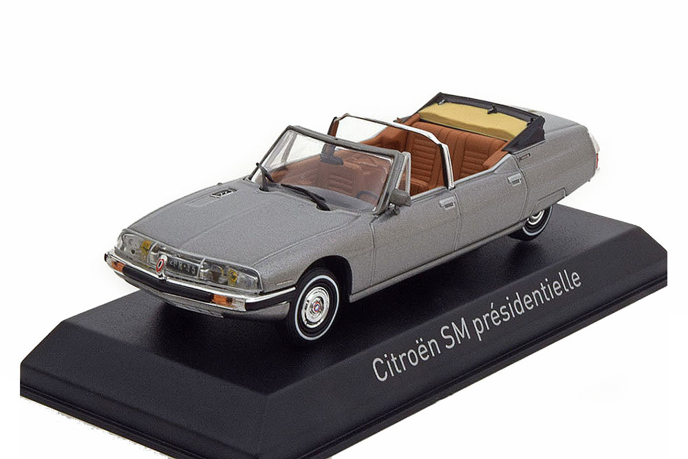 CITROEN SM PRESIDENTIELLE CONVERTIBLE OF THE PRESIDENT OF FRANCE GEORGES POMPIDOU 1972 SILVER