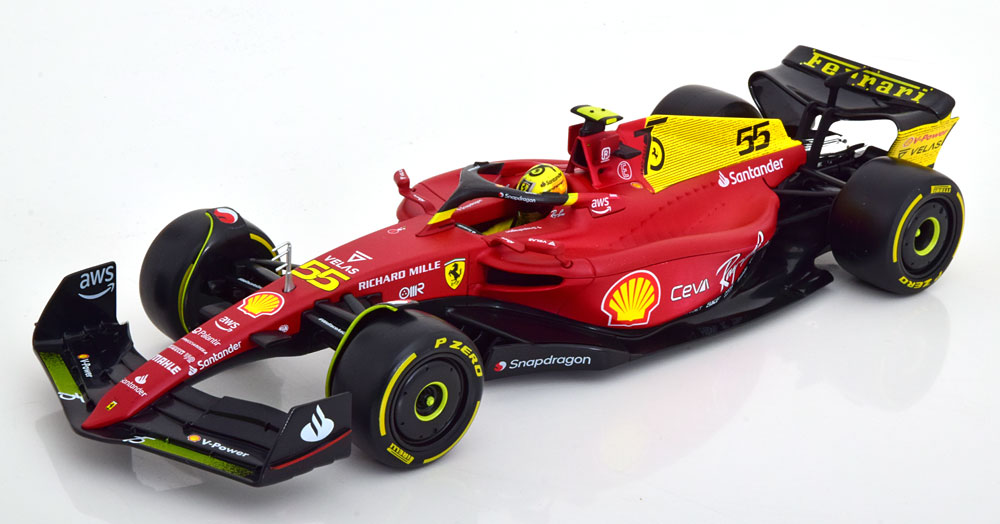 FERRARI F1-75 GP MONZA ITALY 2022 / ФЕРРАРИ Ф1-75 КАРЛОС САЙНЦ