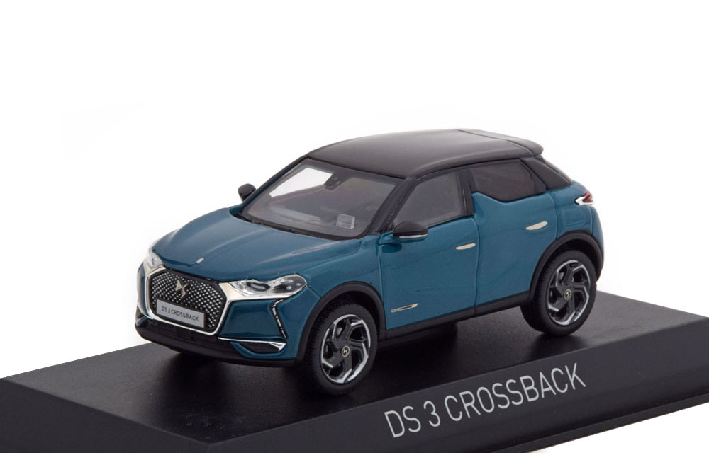 CITROEN DS3 CROSSBACK 2019 СИНИЙ С ЧЕРНЫМ