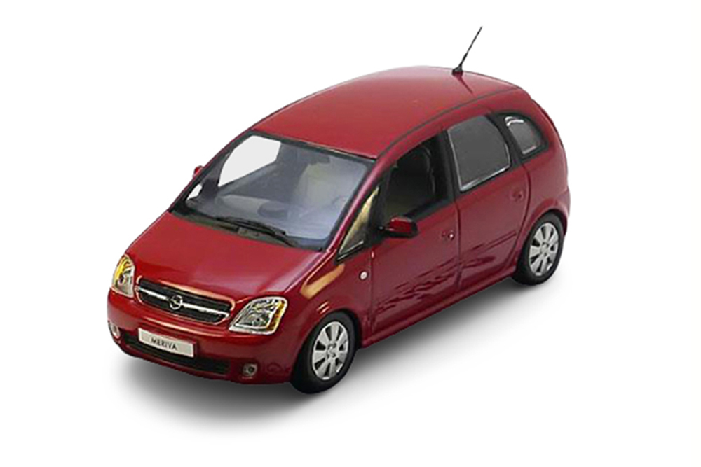 OPEL MERIVA A 2003 RED