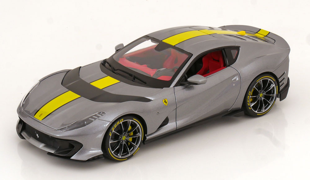 FERRARI 812 COMPETIZIONE 2021 GREY METALLIC SILVER