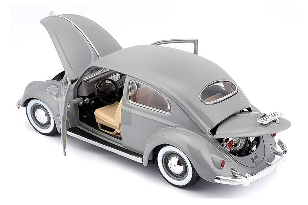 машинка металлическая 1/18 volkswagen kafer-beetle (1955) bburago