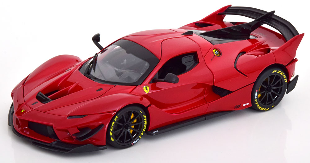 FERRARI FXX-K EVO HYBRID 6 3 V12 2018 RED METALLIC